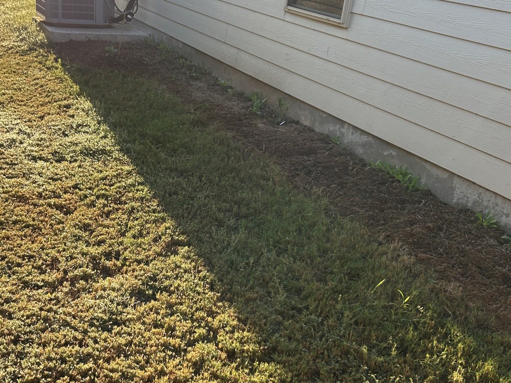 Making A Shade Bed On The North Side Of The&nbsp;House